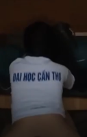 Doggy bé sinh viên mông to Đại học Cần Thơ (CTU)