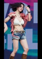 Clip Kwon Eun-Bi múa ngực hot nhất Waterbomb bỏng mắt khán giả Part 2